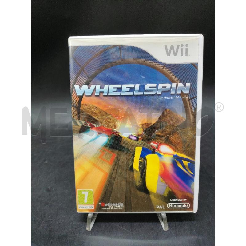 GIOCO WII WHEELSPIN | Mercatino dell'Usato Roma eur 1