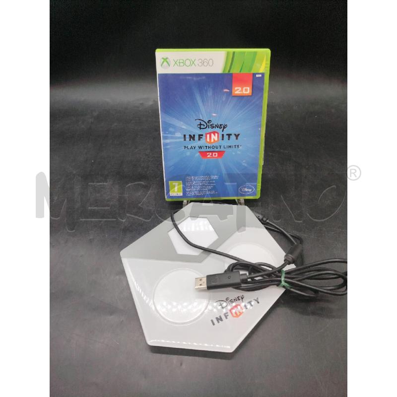 GIOCO XBOX 360 DISNEY INFINITY 2.0 CON BASE | Mercatino dell'Usato Roma eur 1