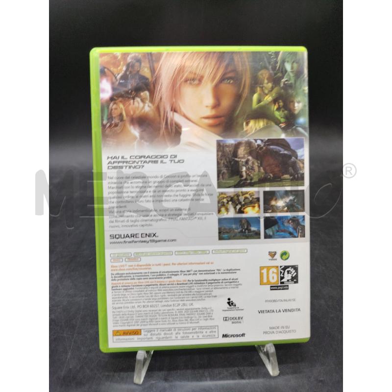 GIOCO XBOX 360 FINAL FANTASY XIII | Mercatino dell'Usato Roma eur 2
