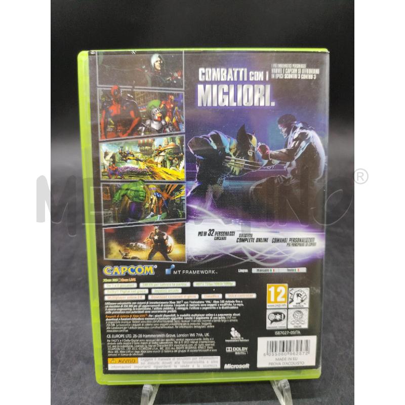 GIOCO XBOX 360 MARVEL VS CAPCOM 3 | Mercatino dell'Usato Roma eur 2