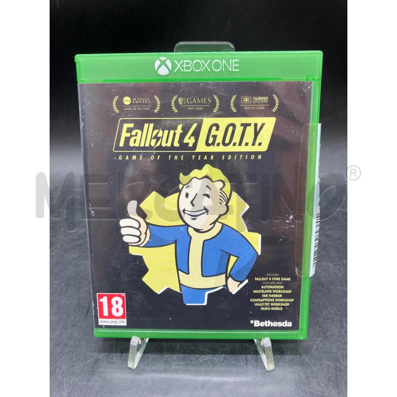 GIOCO XBOX FALLOUT 4 GOTY | Mercatino dell'Usato Roma eur 1