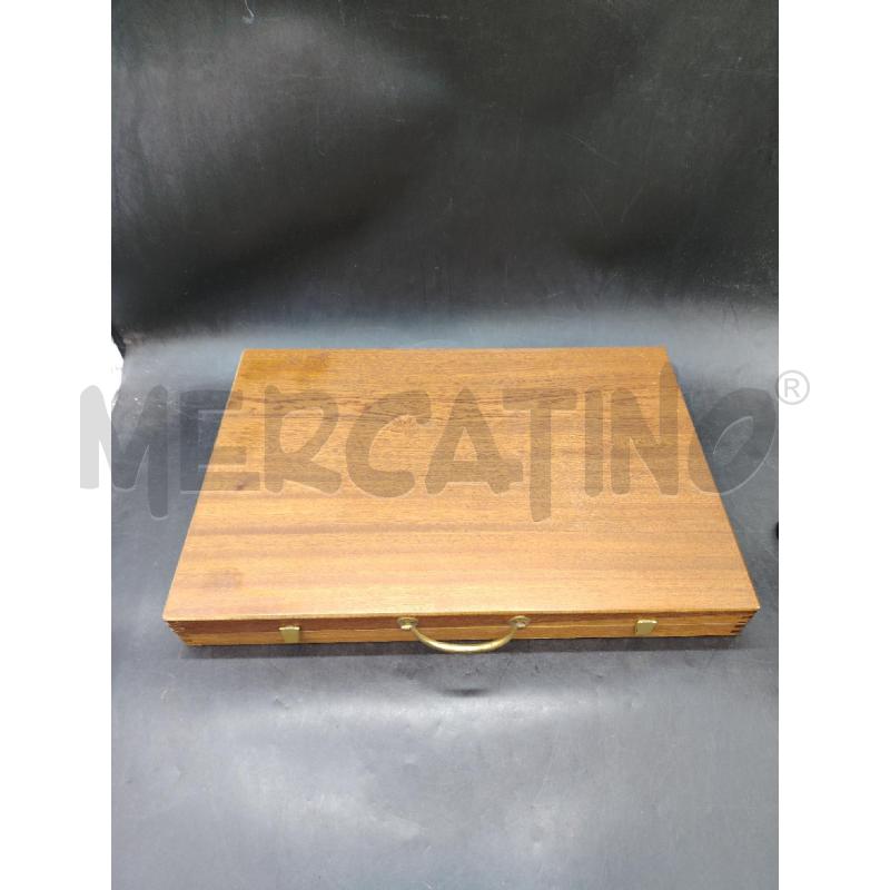 GIOCO  BACKGAMMON SCATOLA LEGNO | Mercatino dell'Usato Roma eur 3