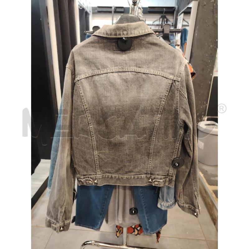 GIUBBINO D ARMANI JEANS DENIM GRI  | Mercatino dell'Usato Roma eur 3
