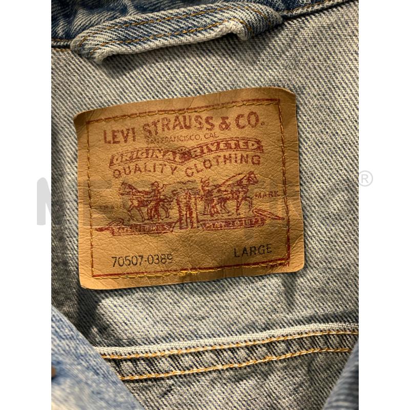 GIUBBINO D LEVI'S DENIM CHIARO  | Mercatino dell'Usato Roma eur 2