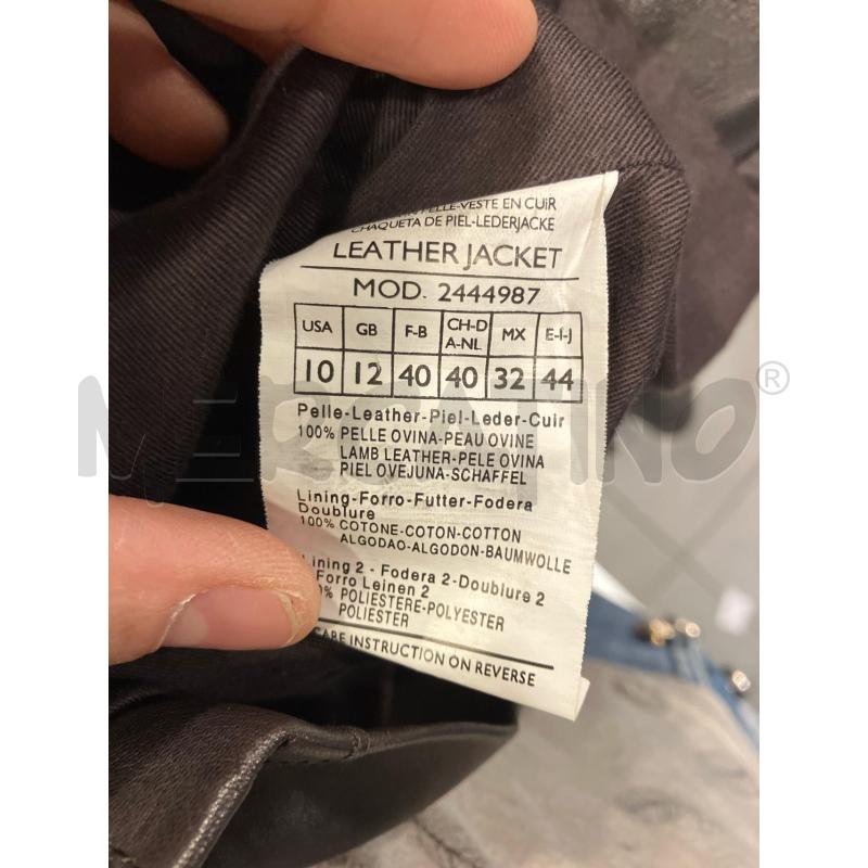 GIUBBINO D PENNYBLACK MARR PELLE TRAF | Mercatino dell'Usato Roma eur 3