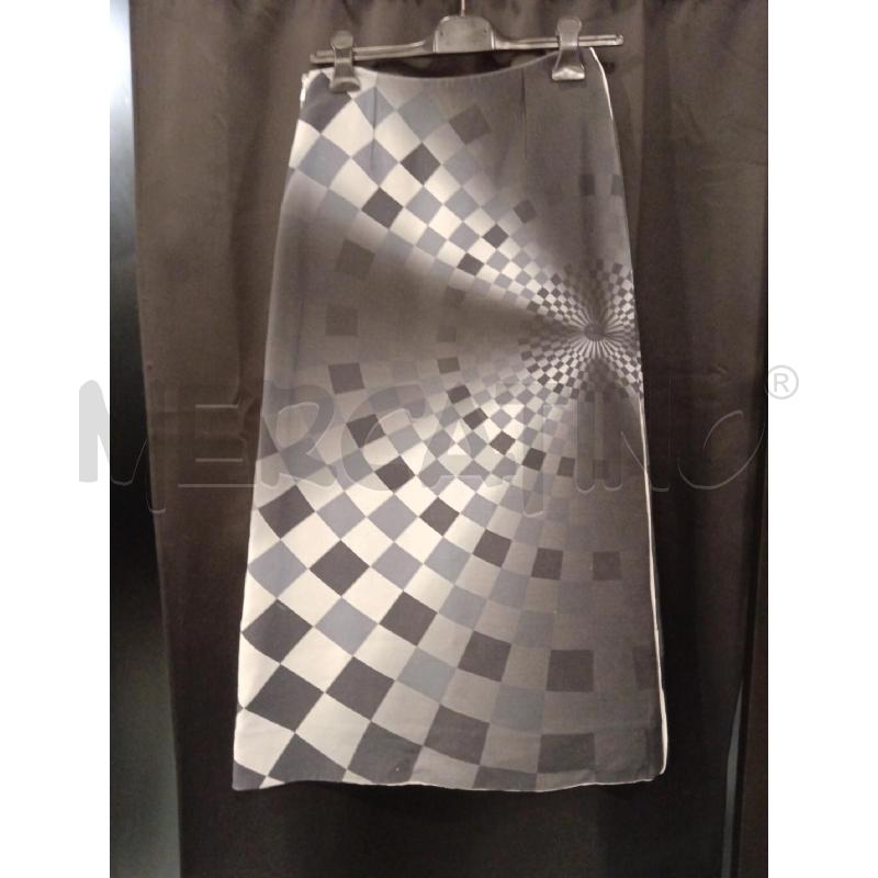 GONNA FENDI FANTASIA SCACCHIERA ILLUSION | Mercatino dell'Usato Roma eur 4