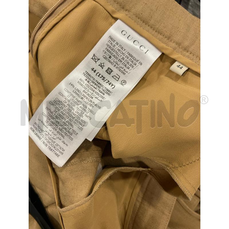GONNA GUCCI BEI LINO PIEGHE DAVANTI | Mercatino dell'Usato Roma eur 4
