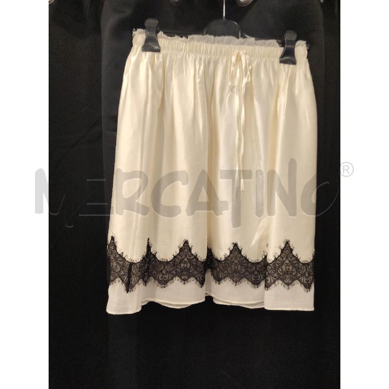 GONNA MASSIMO DUTTI BIA PIZZO NE | Mercatino dell'Usato Roma eur 1