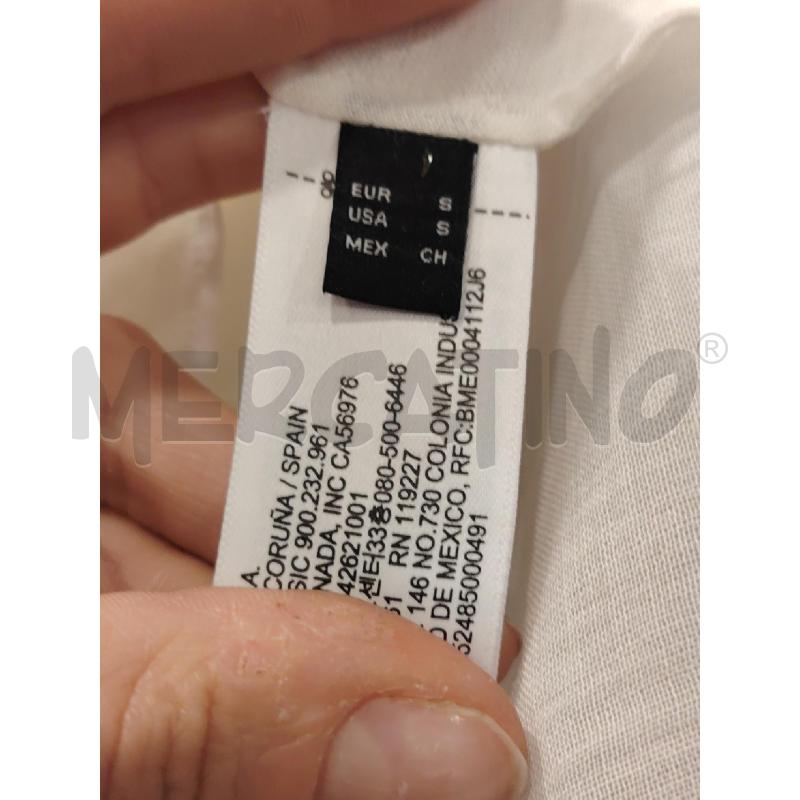 GONNA MASSIMO DUTTI BIA PIZZO NE | Mercatino dell'Usato Roma eur 2