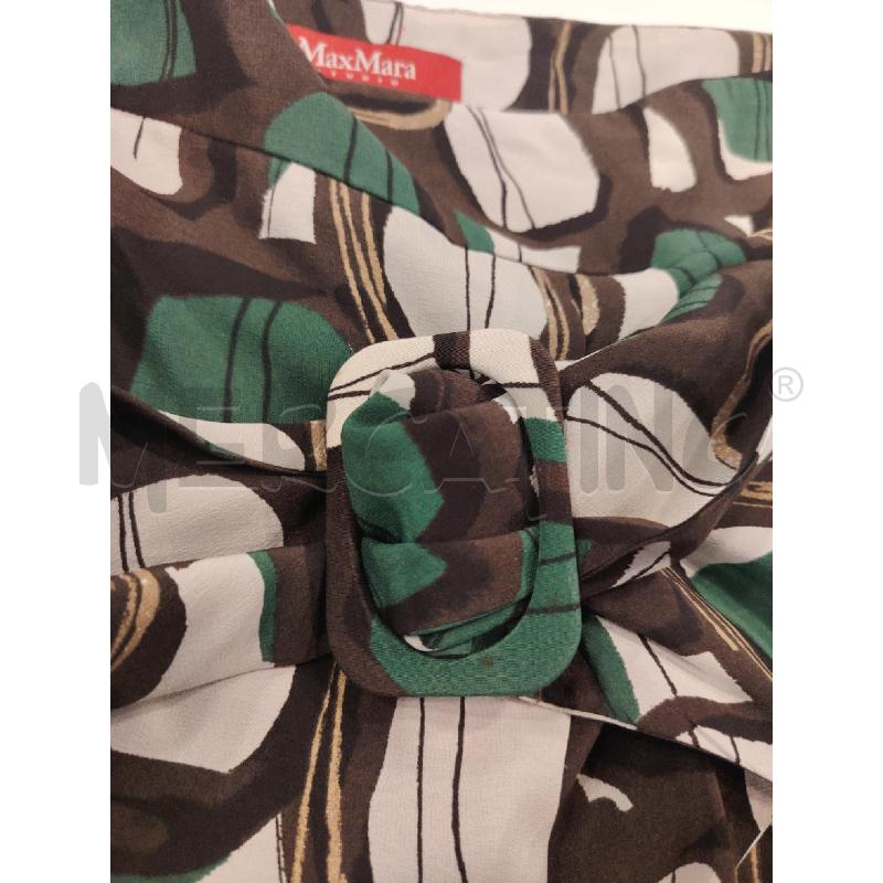 GONNA MAXMARA FANT MARR VE +CINTA SETA | Mercatino dell'Usato Roma eur 4
