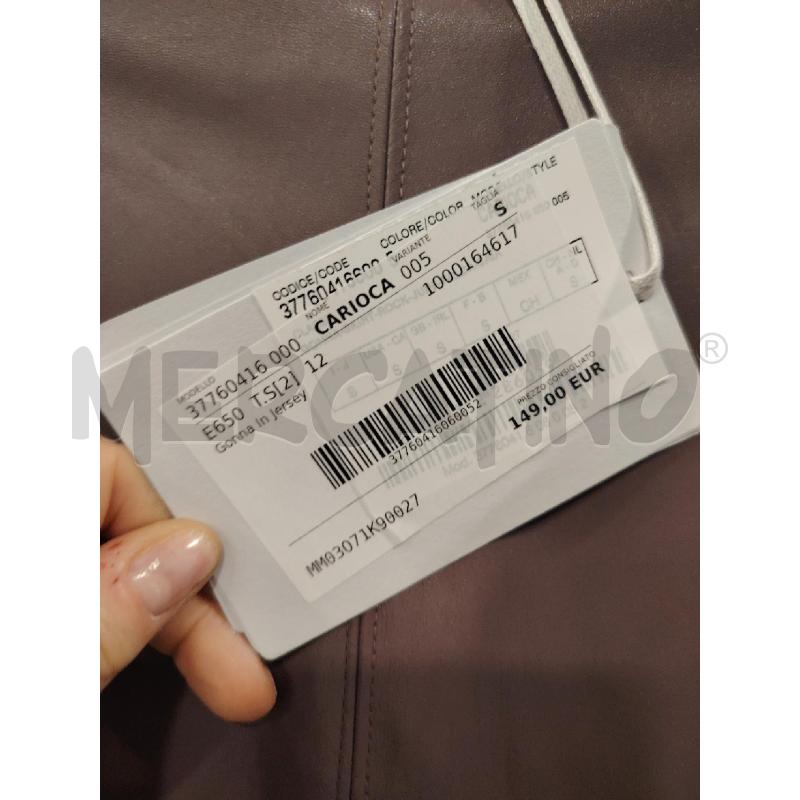 GONNA MAXMARA TORTORA SCURO  CARTELLINO | Mercatino dell'Usato Roma eur 3