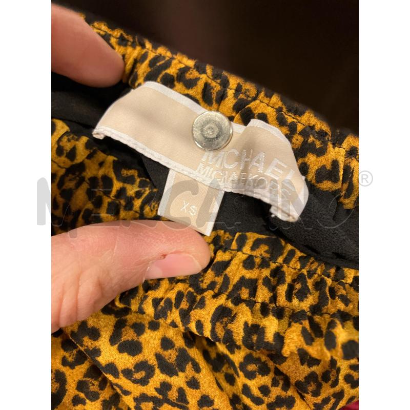 GONNA MIACHEL KORS LEOPARDATA  | Mercatino dell'Usato Roma eur 3