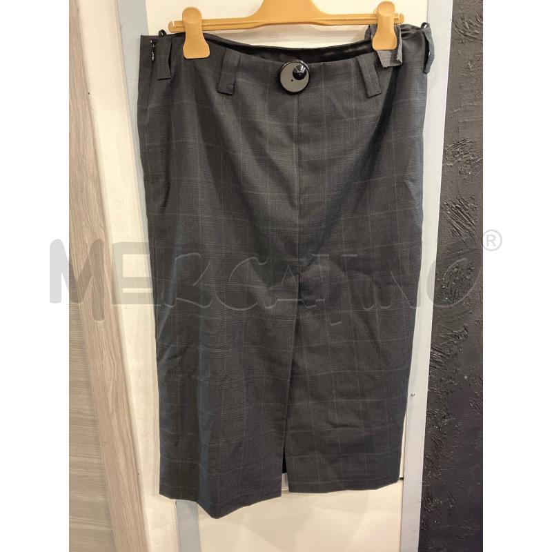 GONNA MIU MIU GRI QUADRETT | Mercatino dell'Usato Roma eur 2