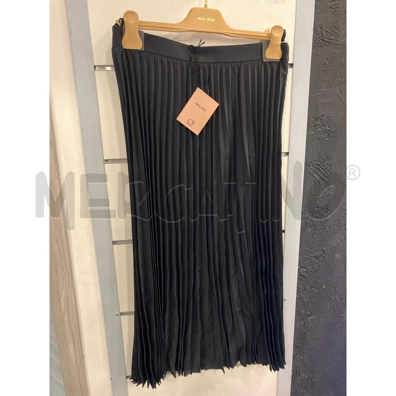 GONNA MIU MIU NE PLISSE CARTELL | Mercatino dell'Usato Roma eur 1