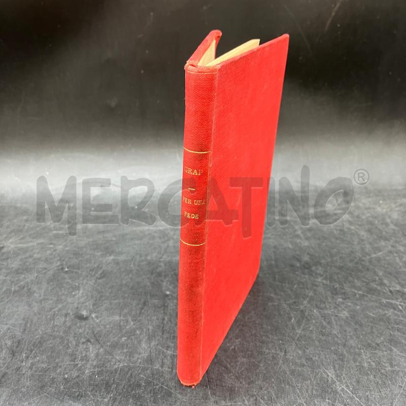 GRAF PER UNA FEDE  | Mercatino dell'Usato Roma eur 1