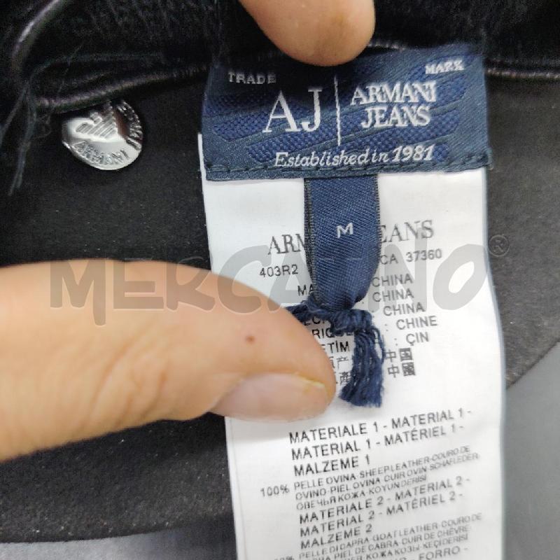 GUANTI D ARMNANI JEANS NERI BORCHIETTE CARTELL | Mercatino dell'Usato Roma eur 3