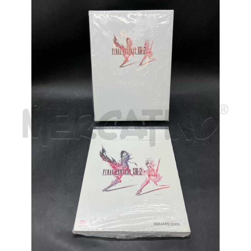 GUIDA UFFICIALE FINAL FANTASY XIII-2 DUE VOLUMI | Mercatino dell'Usato Roma eur 1