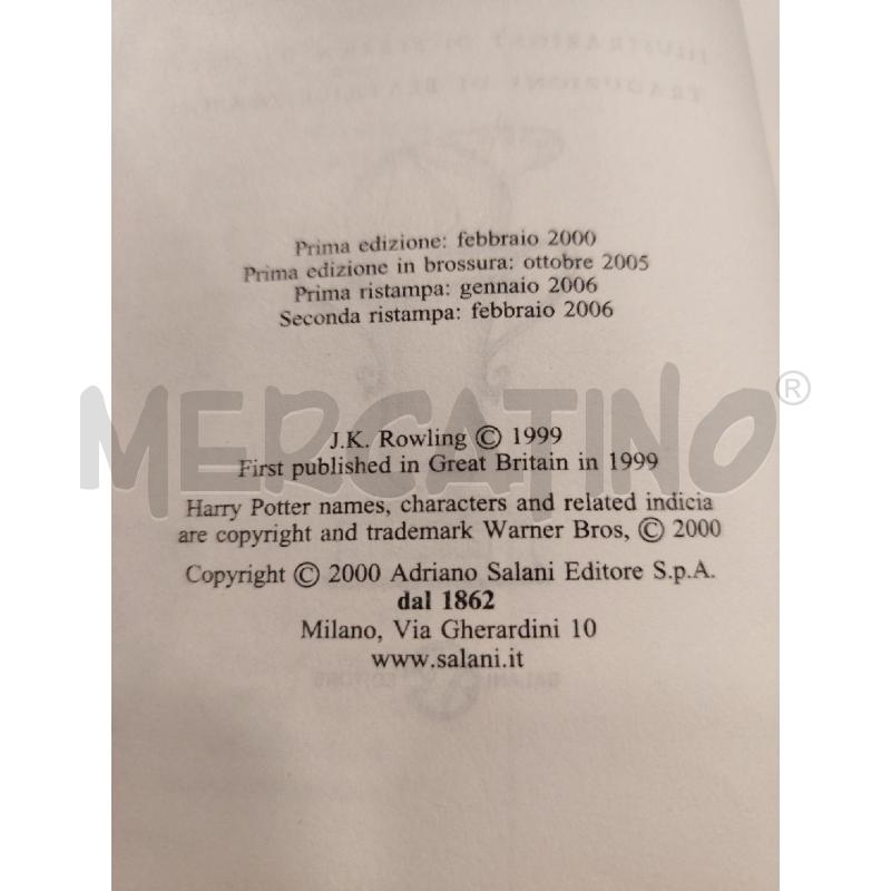 HARRY POTTER E IL PRIGIONIERO DI AZKABAN 2006 | Mercatino dell'Usato Roma eur 3