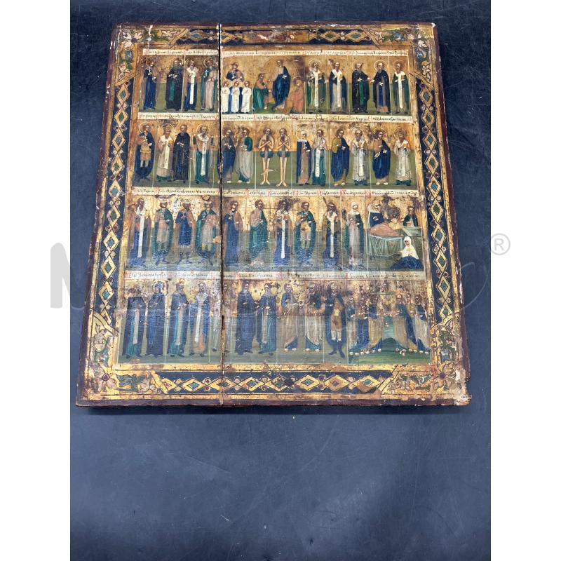 ICONA SACRA ORTODOSSA FINE 600  | Mercatino dell'Usato Roma eur 1