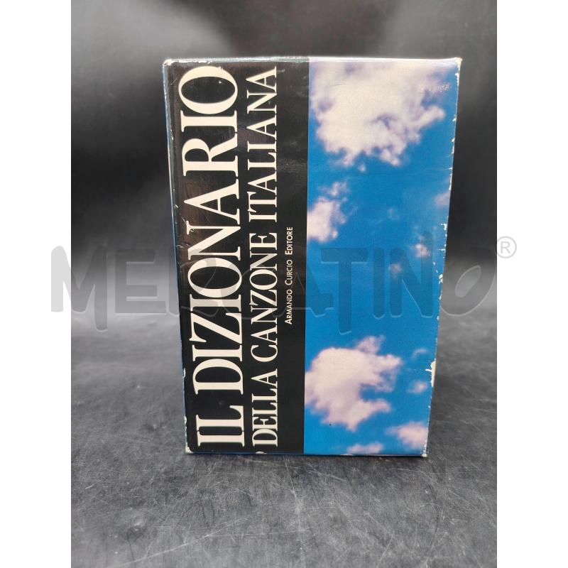IL DIZIONARIO DELLA CANZONE ITALIANA | Mercatino dell'Usato Roma eur 2