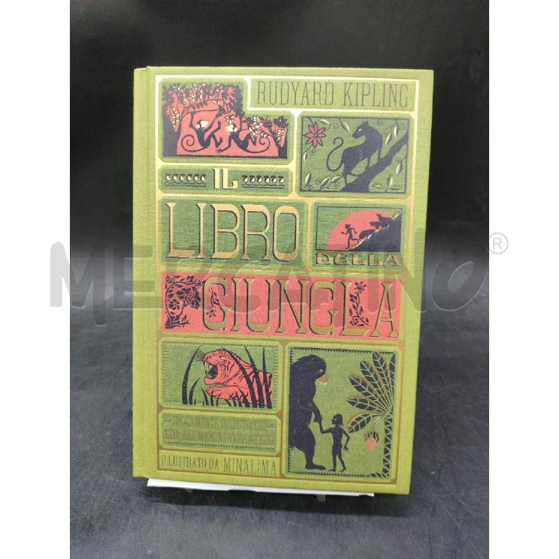 IL LIBRO DELLA GIUNGLA ILLUSTRATO DA MINALIMA | Mercatino dell'Usato Roma eur 1
