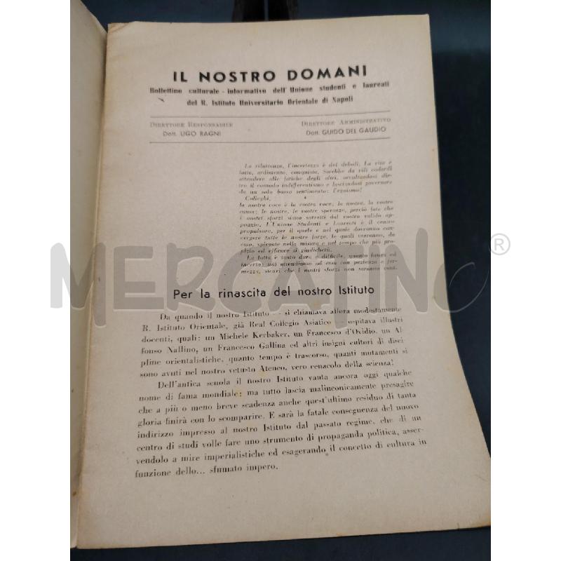 IL NOSTRO DOMANI 1945 | Mercatino dell'Usato Roma eur 3