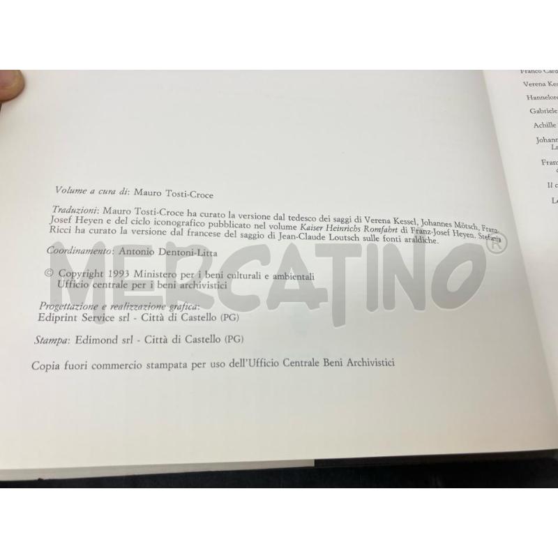 IL VIAGGIO DI ENRICO VII IN ITALIA | Mercatino dell'Usato Roma eur 3
