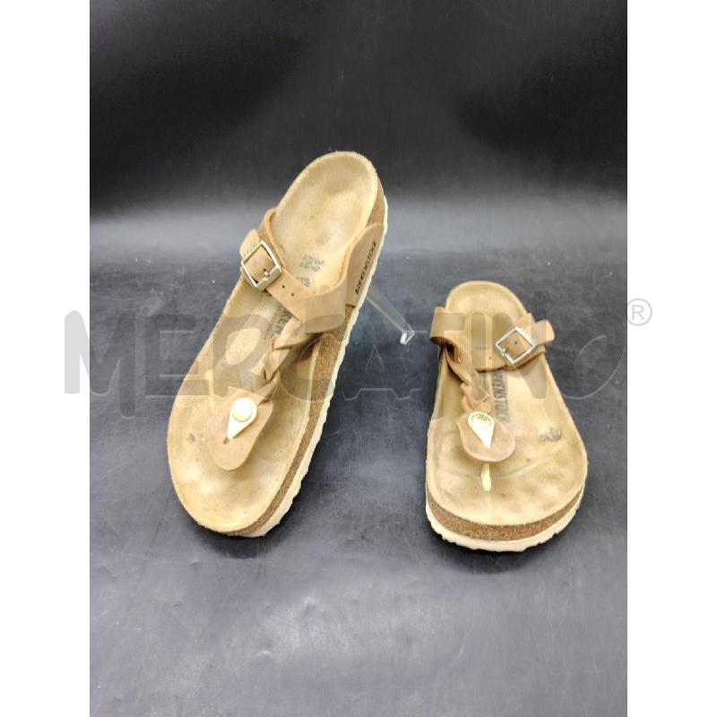 INFRADITO BIRKENSTOCK BEI PELEL INTRECCIATA  | Mercatino dell'Usato Roma eur 1