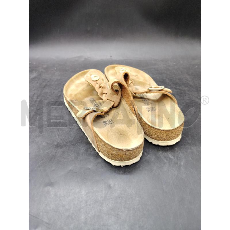 INFRADITO BIRKENSTOCK BEI PELEL INTRECCIATA  | Mercatino dell'Usato Roma eur 2