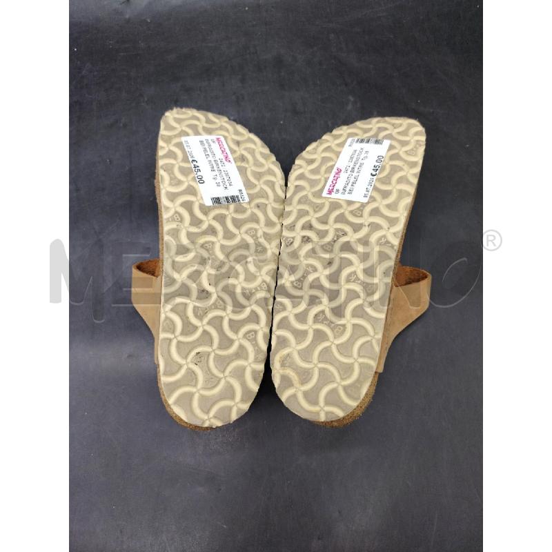 INFRADITO BIRKENSTOCK BEI PELEL INTRECCIATA  | Mercatino dell'Usato Roma eur 3