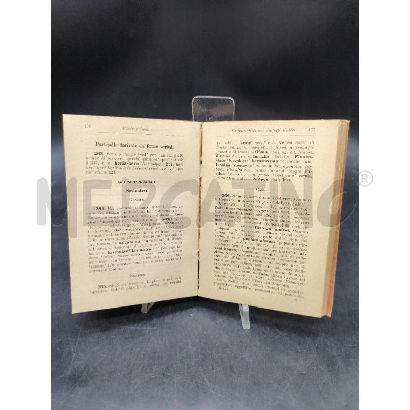 I DIALETTI ITALICI HOEPLI PRIMA EDIZIONE 1900 NAZARI | Mercatino dell'Usato Roma eur 3