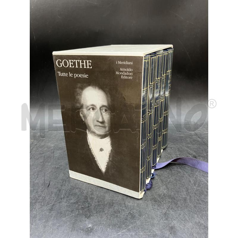 I MERIDIANI GOETHE TUTTE LE POESIE | Mercatino dell'Usato Roma eur 2