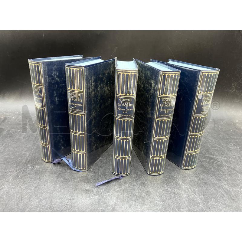 I MERIDIANI GOETHE TUTTE LE POESIE | Mercatino dell'Usato Roma eur 5