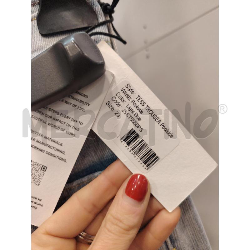 JEANS D 7 FOR ALL MINKIND CHIARO CARTEL | Mercatino dell'Usato Roma eur 2