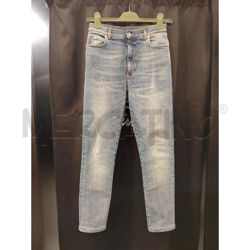 JEANS D GUCCI SKINNY HORSEBIT SLAVATO | Mercatino dell'Usato Roma eur 1