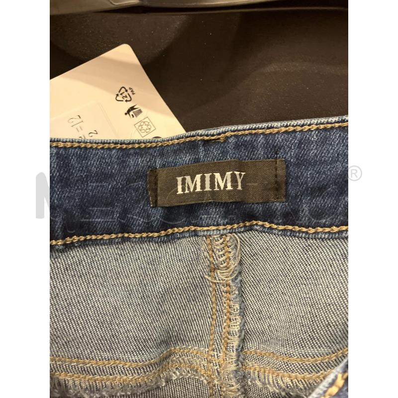 JEANS D IMIMY CARGO BLU ETICHETTA | Mercatino dell'Usato Roma eur 2