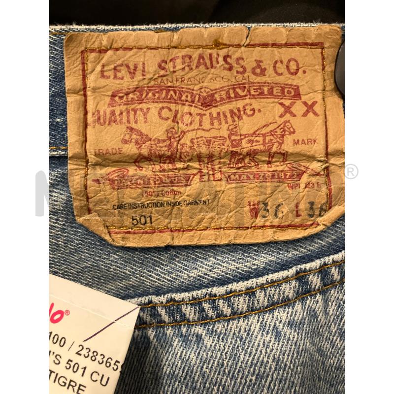 JEANS D LEVI'S 501 CUSTOM TOPPA TIGRE | Mercatino dell'Usato Roma eur 4