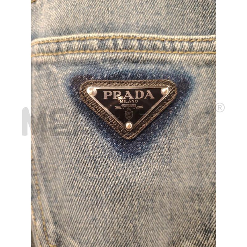 JEANS D PRADA MAN'S FIT SLAVATO BLU | Mercatino dell'Usato Roma eur 3