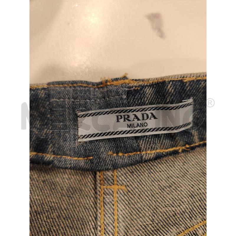 JEANS D PRADA MAN'S FIT SLAVATO BLU | Mercatino dell'Usato Roma eur 4