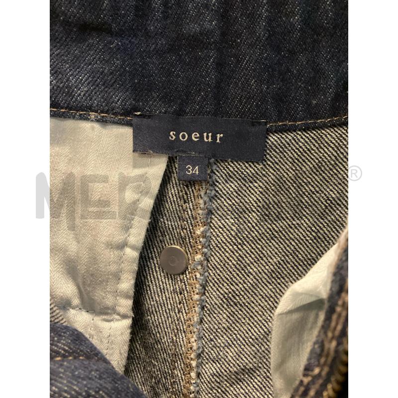 JEANS D SOEUR BLU SCURO  | Mercatino dell'Usato Roma eur 2