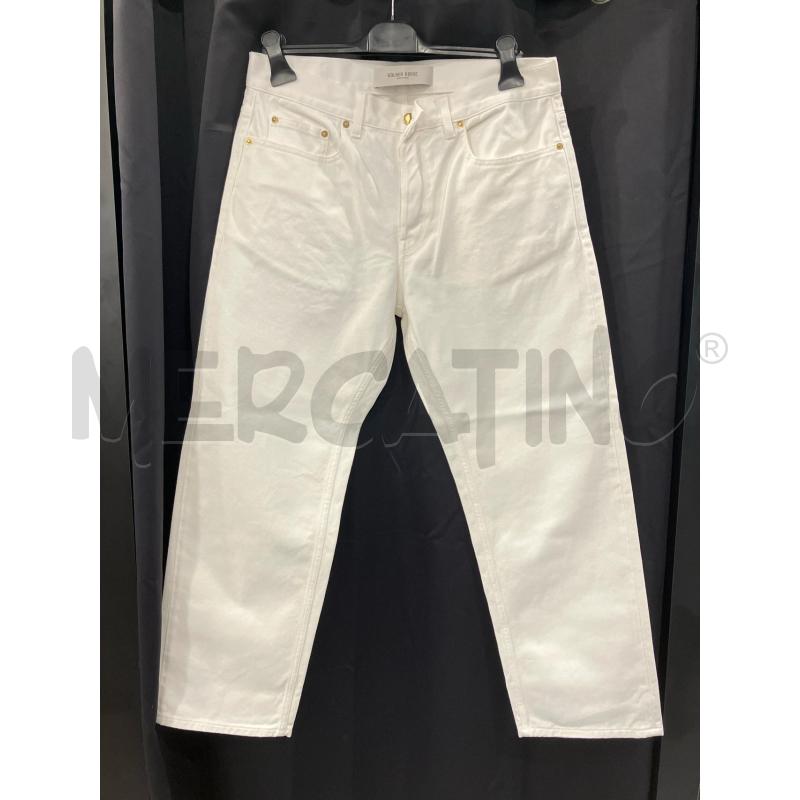 JEANS U GOLDEN GOOSE BIANCO  | Mercatino dell'Usato Roma eur 1