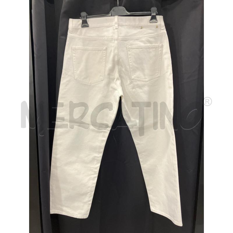 JEANS U GOLDEN GOOSE BIANCO  | Mercatino dell'Usato Roma eur 3
