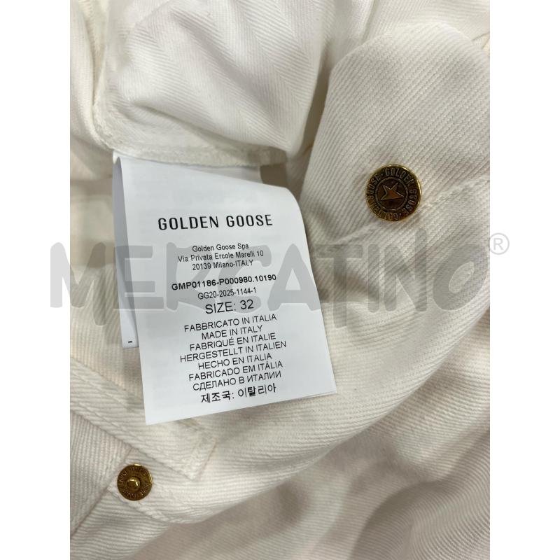 JEANS U GOLDEN GOOSE BIANCO  | Mercatino dell'Usato Roma eur 4
