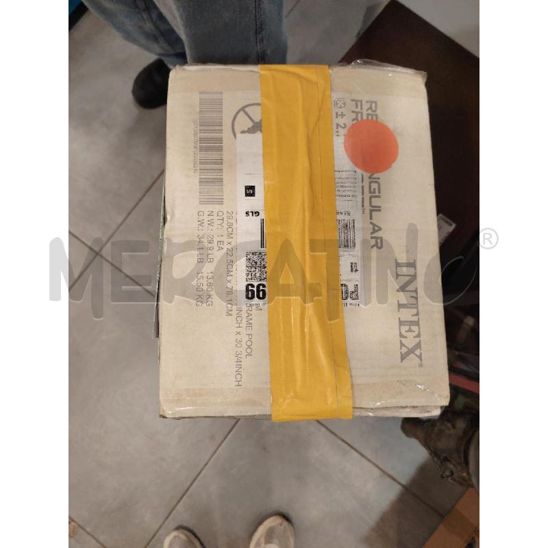 KIT PISCINA 220X150 + CLORO | Mercatino dell'Usato Roma eur 2