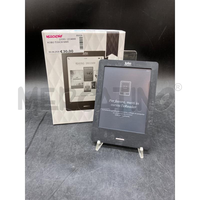 KOBO TOUCH N905 | Mercatino dell'Usato Roma eur 1