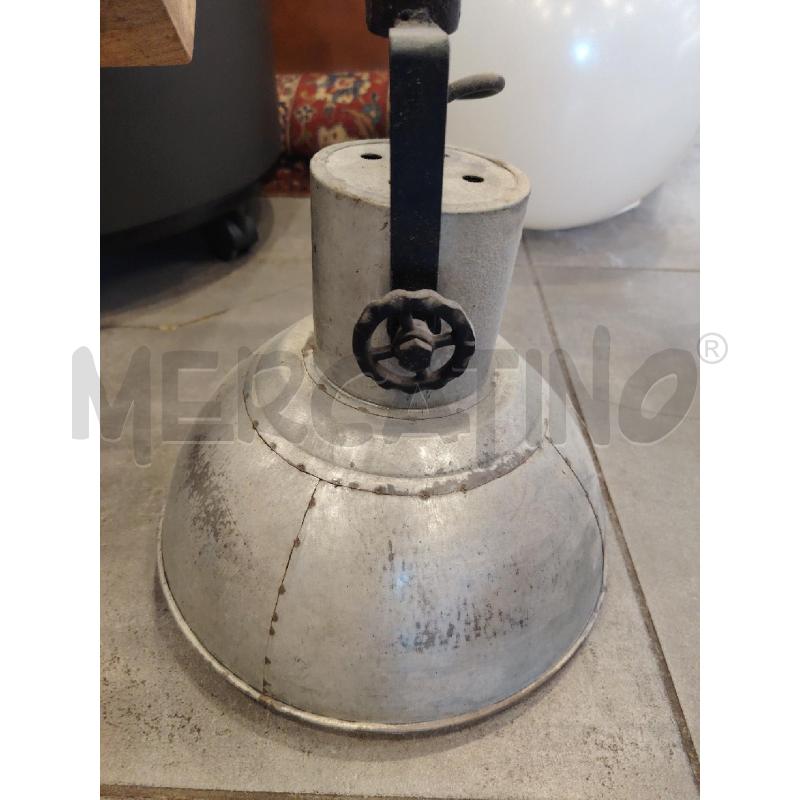 LAMPADARIO INDUSTRIAL 3L  | Mercatino dell'Usato Roma eur 2