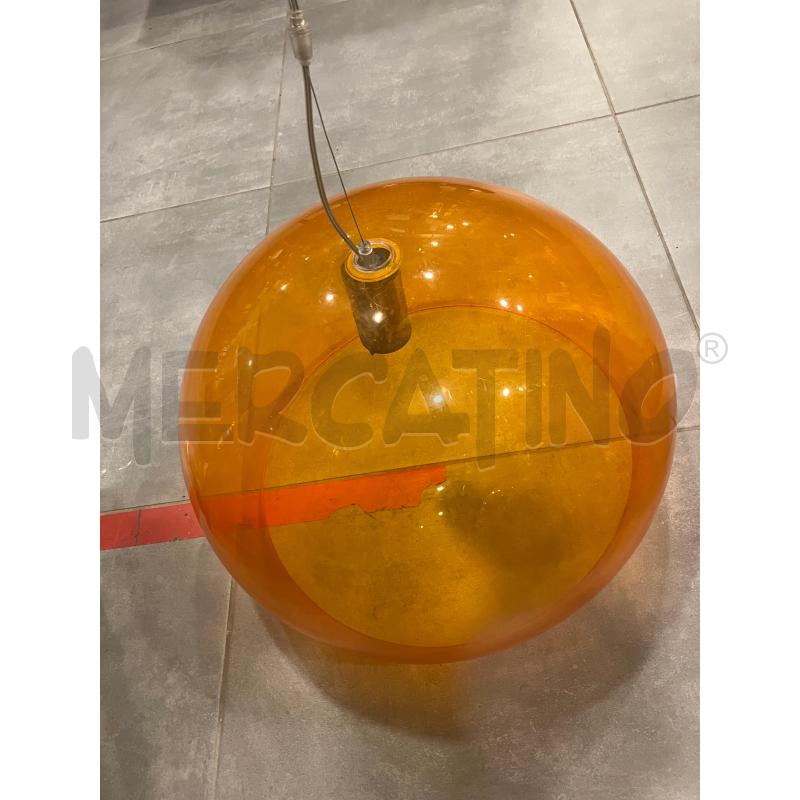 LAMPADARIO KARTELL ARANCIONE | Mercatino dell'Usato Roma eur 1