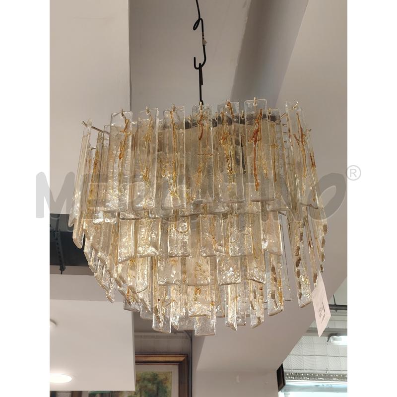LAMPADARIO LAVA AMBRA LA MURRINA | Mercatino dell'Usato Roma eur 1