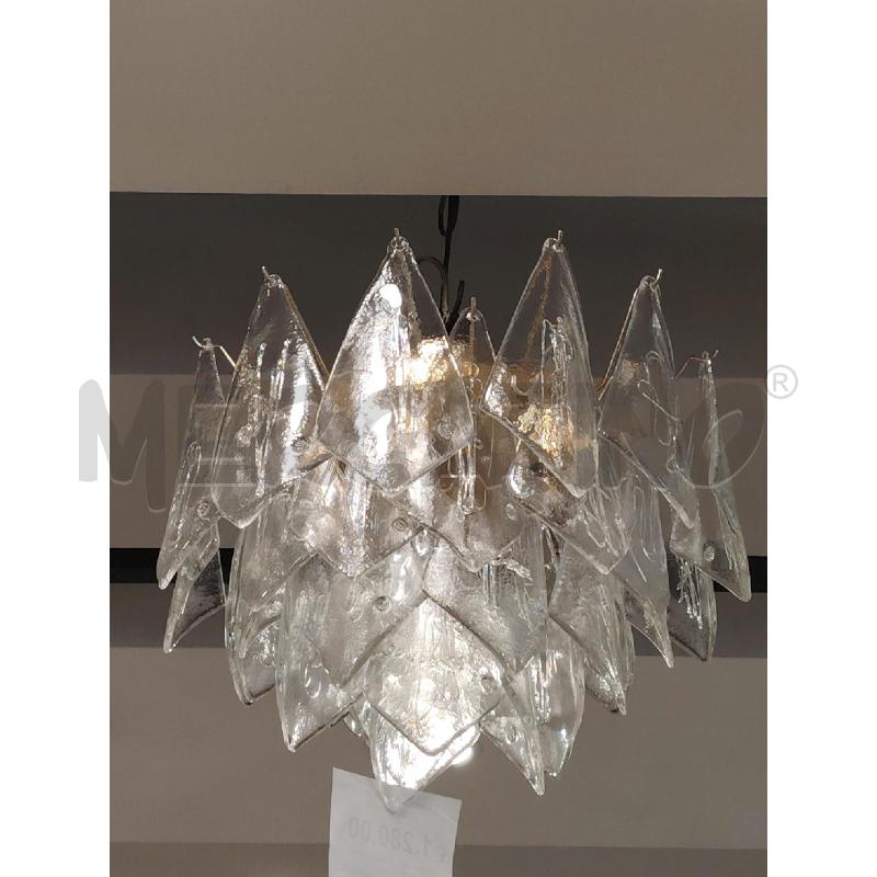 LAMPADARIO LA MURRINA 6L CHIARO | Mercatino dell'Usato Roma eur 1