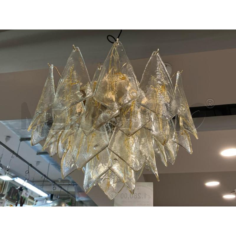 LAMPADARIO LA MURRINA 6L DORATO | Mercatino dell'Usato Roma eur 1